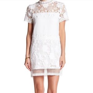 Endless Rose white lace shift dress